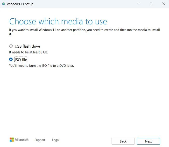 Windows 11 2022 ISO ファイルをダウンロード