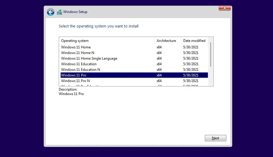Windows 11 のエディション