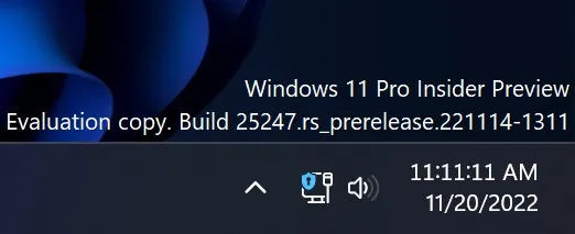 Windows 11 の VPN インジケーター