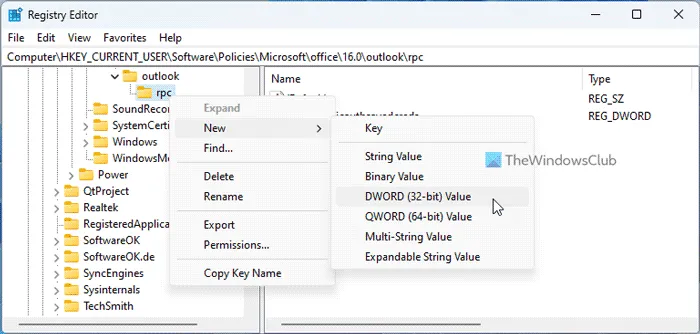 如何在 Outlook 中為基本身份驗證配置保存憑據