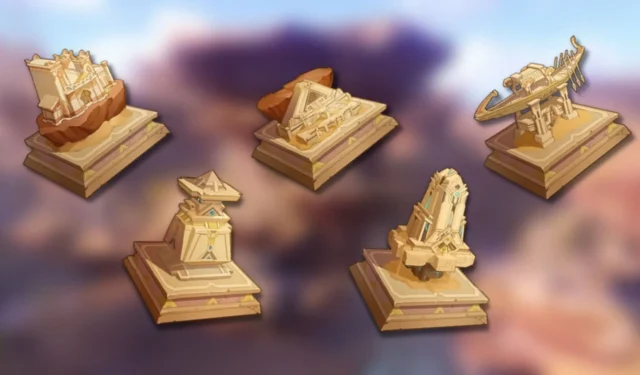 Tutte e 5 le posizioni dei pezzi degli scacchi di Genshin Impact: dove trovare il Tempio di Gurabad e altri pezzi