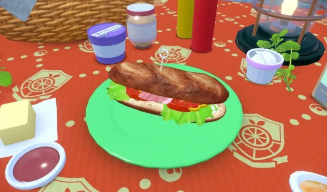 Pokemon Scarlet and Violet Sandwich Simulator: cómo probar posibles recetas