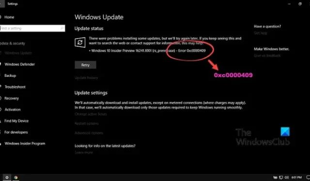 Correggi l’errore di aggiornamento 0x8031004a in Windows 11
