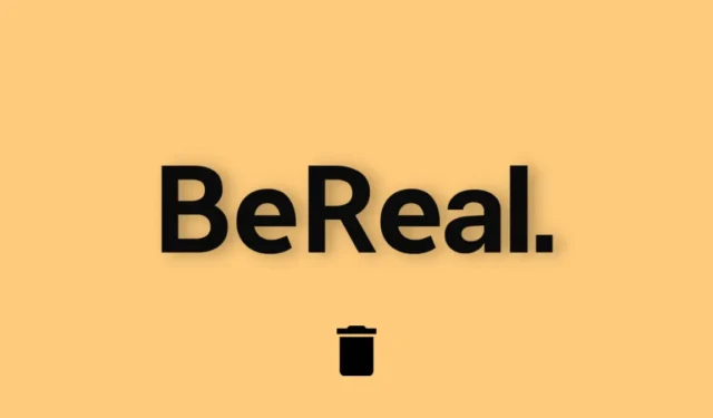 BeReal を削除するとどうなりますか?