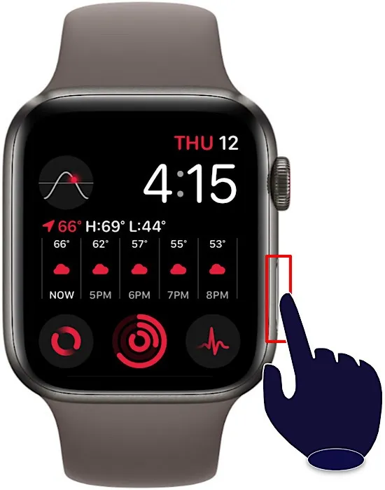 Apple Watch サイドボタン2