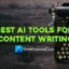Meilleurs outils d’IA pour la rédaction de contenu