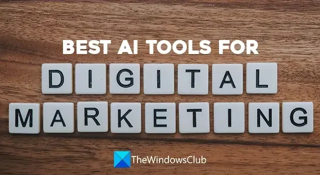 Meilleurs outils d’IA pour le marketing numérique