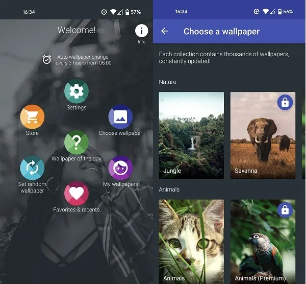 Beste veranderende achtergrond-apps Android Casual