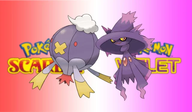Pokémon Scarlet y Violet Drifblim y Mismagius Spotlight: Todos los artículos caen del evento Tera Raid Battle