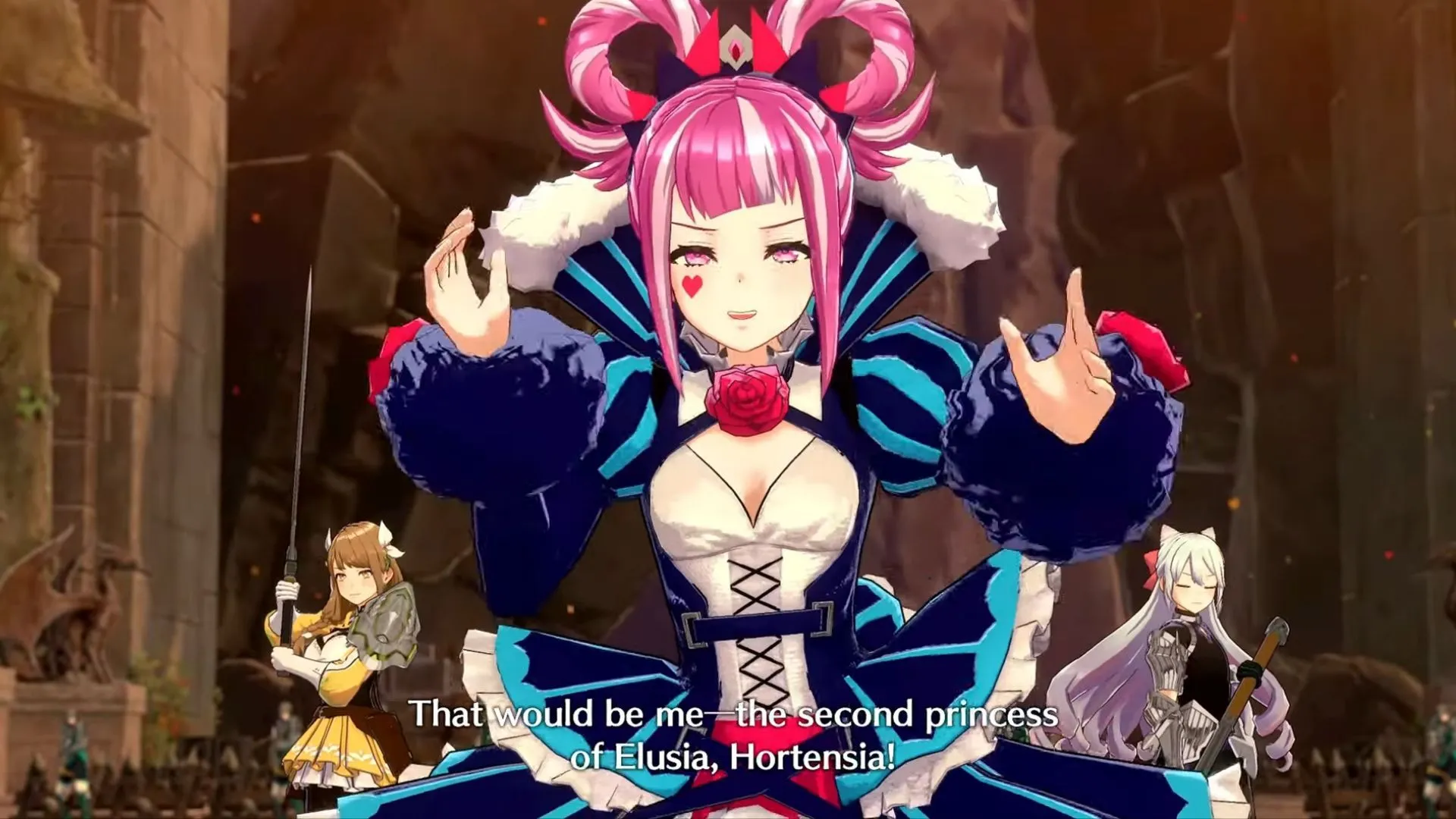 Hortensia is de baas in dit level (Afbeelding via Nintendo)