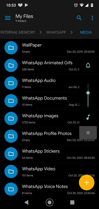 Buscar archivos descargados Android Solid File Explorer