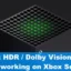 Dolby Vision HDR werkt niet op Xbox Series X