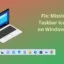 Windows 11에서 누락된 작업 표시줄 아이콘을 복원하는 방법