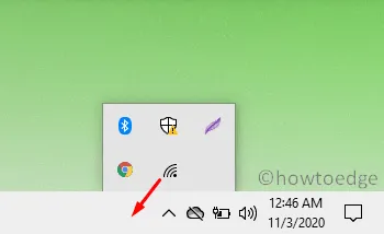 Cómo arreglar el ícono de WiFi que falta en la barra de tareas en Windows 10