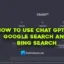 Chat PT gebruiken op Google Zoeken en Bing Zoeken