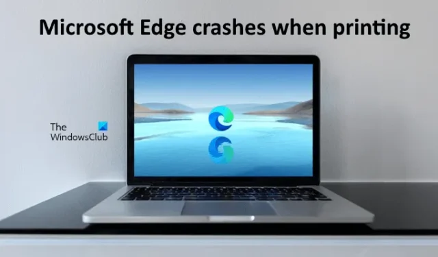 Microsoft Edge loopt vast tijdens het afdrukken in Windows 11/10