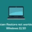 [해결됨] Windows 11/10에서 시스템 복원이 작동하지 않음