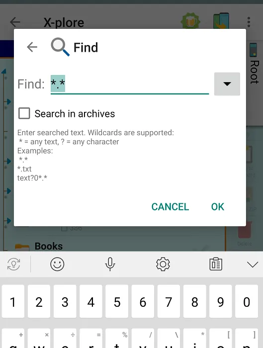 Dove sono i miei download Android Xplore Find