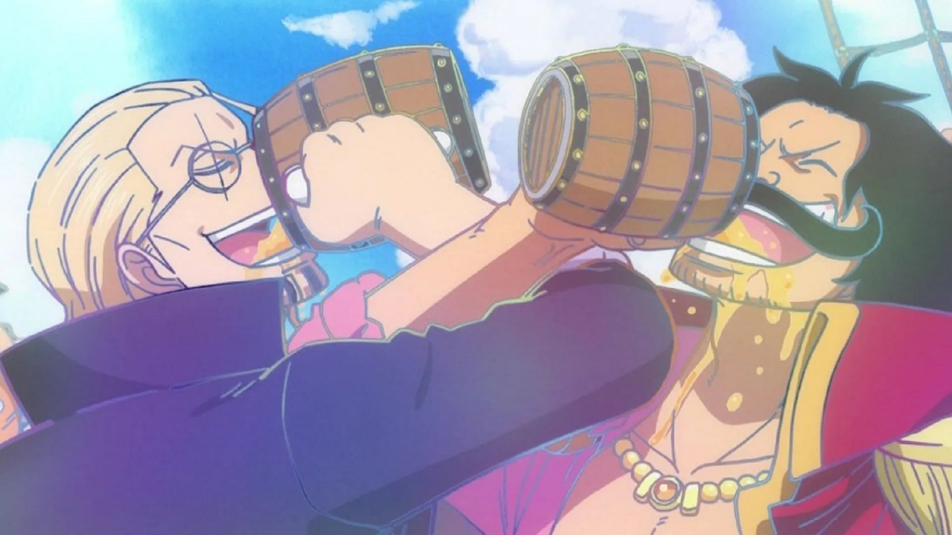 레일리와 로저 (Toei Animation, One Piece를 통한 이미지)