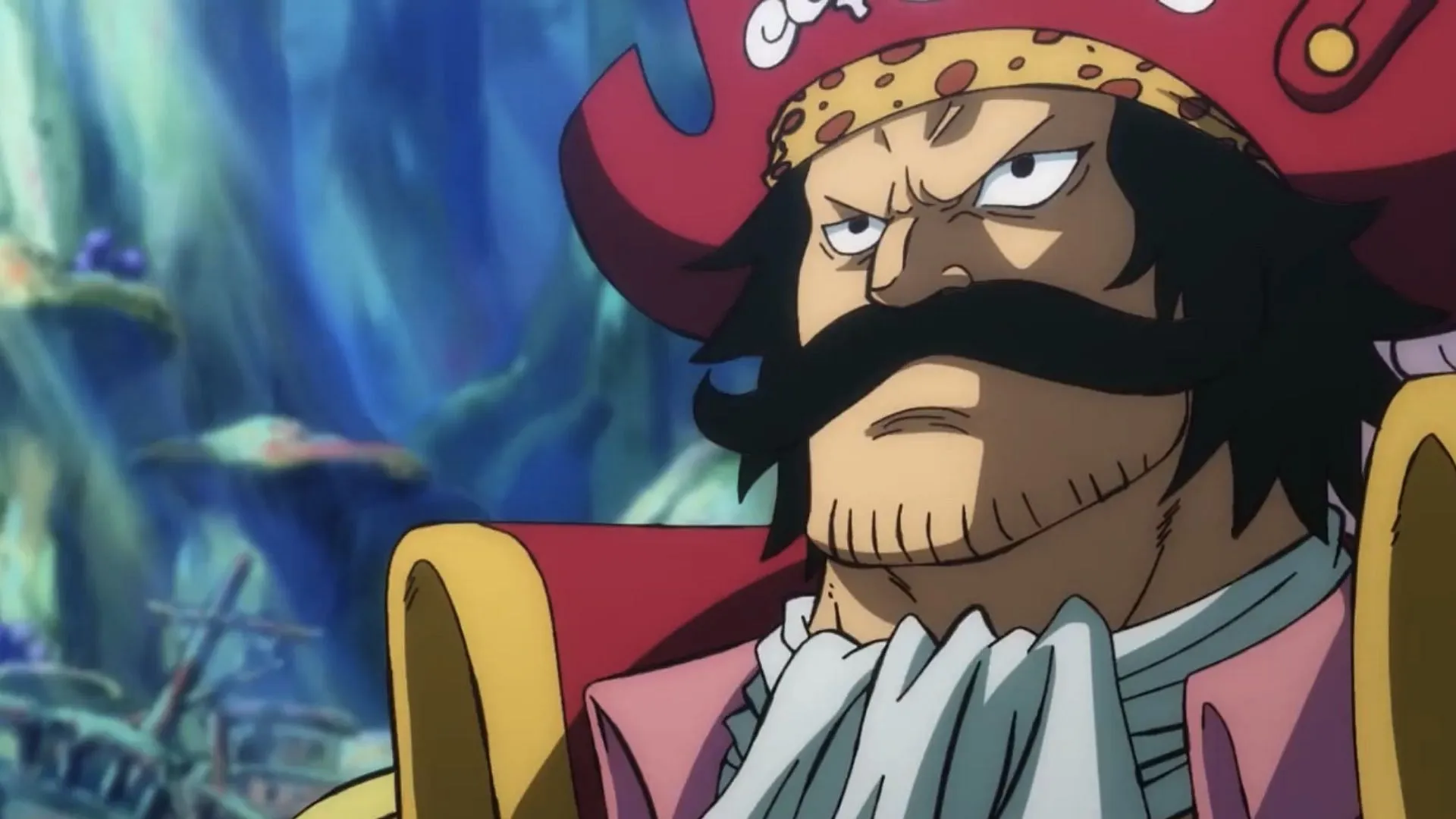 Gol D. Roger, el Rey Pirata (Imagen a través de Toei Animation, One Piece)