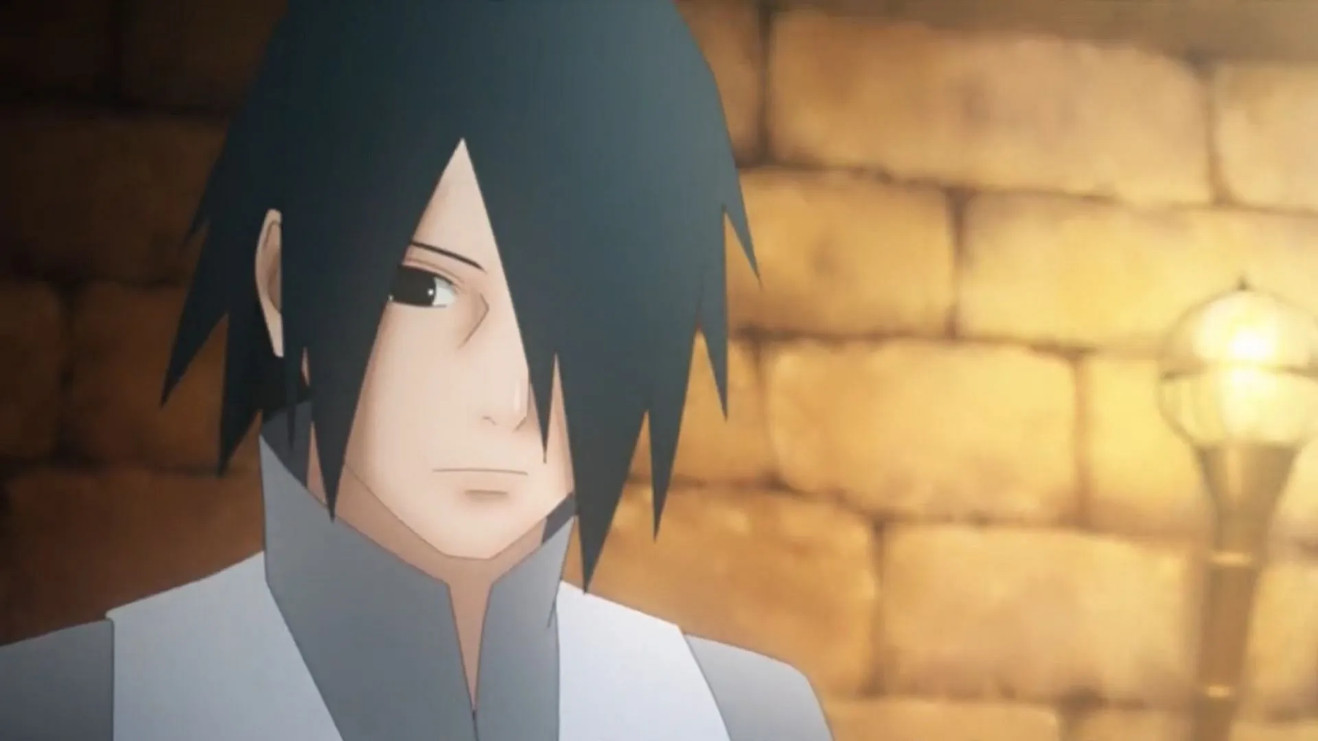 Sasuke Uchiha visto in Boruto: Naruto Next Generations (Immagine via Studio Pierrot)