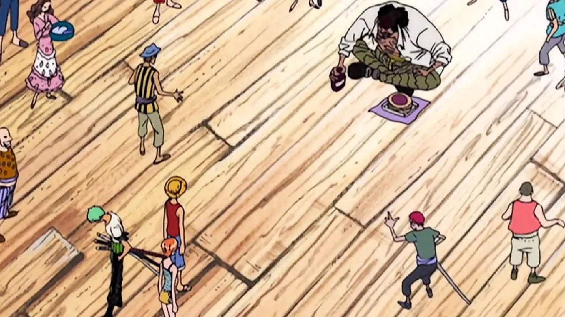Luffy, Zoro y Nami conocieron a Barbanegra en Jaya (Imagen a través de Toei Animation, One Piece)
