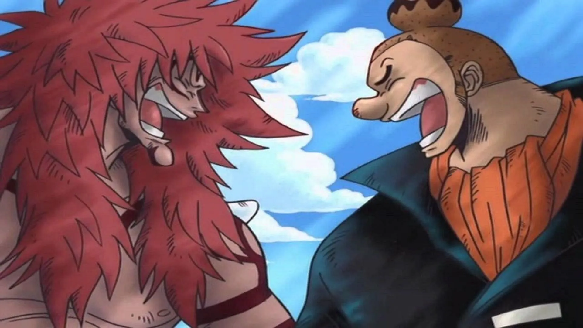 Kalgara en Noland (Afbeelding via Toei Animation, One Piece)