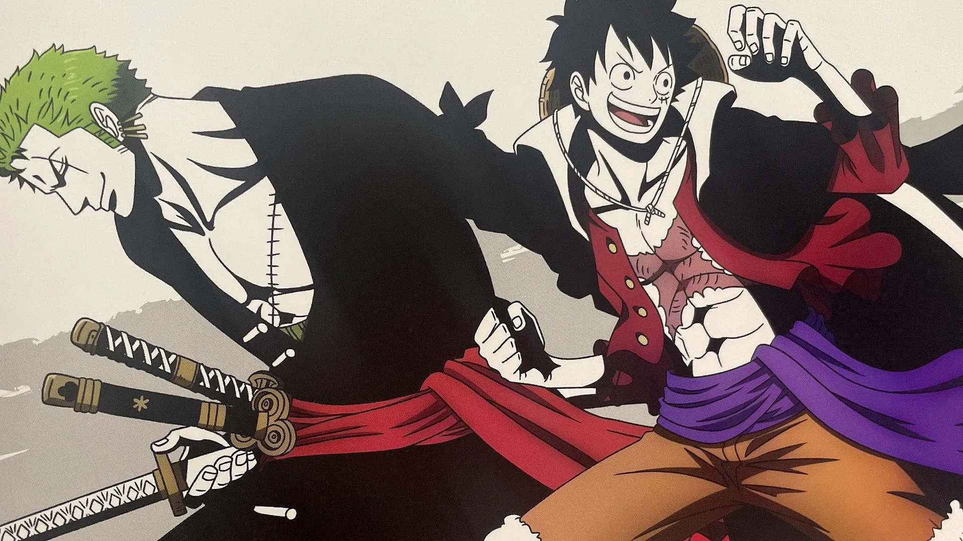 Zoro i Luffy: odpowiednio przyszły najsilniejszy szermierz świata i przyszły król piratów (zdjęcie: Toei Animation, One Piece)