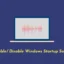 Como ativar ou desativar o som de inicialização do Windows 10