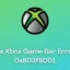 Hoe Xbox Game Bar-fout 0x803f8001 op Windows 10 te repareren