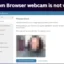 La webcam du navigateur LockDown ne fonctionne pas ; Bloqué sur la vérification de la webcam