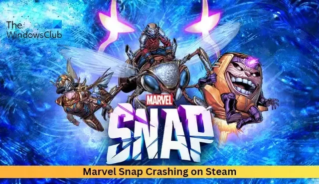 Steam で Marvel Snap がクラッシュし続ける [修正済み]
