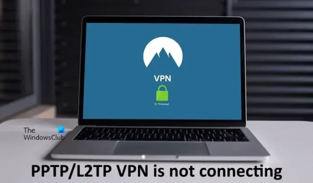 Windows 11에서 PPTP/L2TP VPN이 연결되지 않음