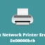 Wie behebe ich den Netzwerkdruckerfehler 0x00000bcb unter Windows 11/10