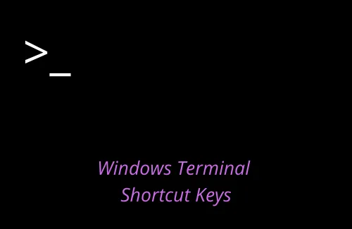 Windows ターミナルのショートカット キー – 完全なリスト