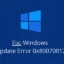 Wie behebe ich den Windows Update-Fehler 0x80070012