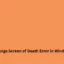 Windows 11で死のオレンジ色の画面エラーを修正する方法