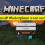 O Minecraft Marketplace não está funcionando [Corrigir]