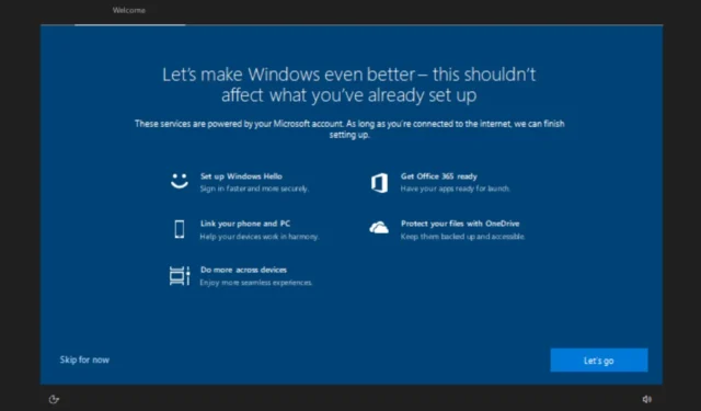 Microsoft の Windows 10 で表示されるナグ ウィンドウには、減速の兆候は見られません。