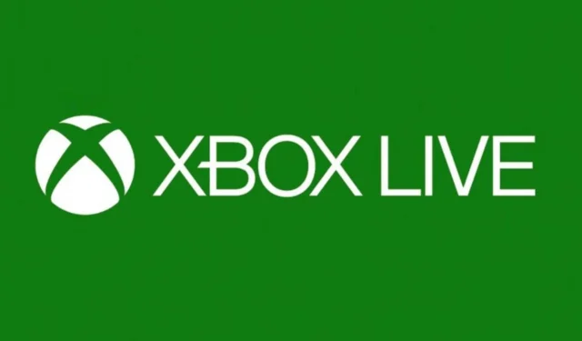 Xbox Live は、現在ログインしているプロフィールの使用を許可していません。