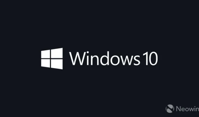 Windows 10 de abril de 2023, versión preliminar no relacionada con la seguridad, compilación 19045.2913 lanzada