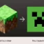 Minecraft brengt wijzigingen aan in sommige logo’s en pictogrammen, waaronder een nieuw Creeper-opstartpictogram