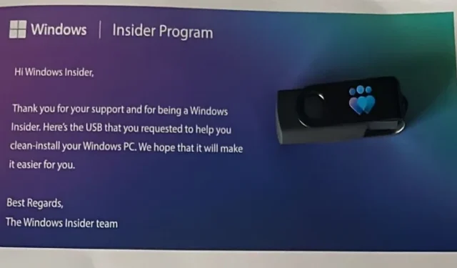 一部の Windows Insider は、Windows 11 のクリーン インストール用に USB ドライブを入手しています