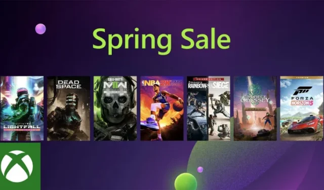 マイクロソフトが春のセール中に Xbox ゲームを最大 90% オフで提供