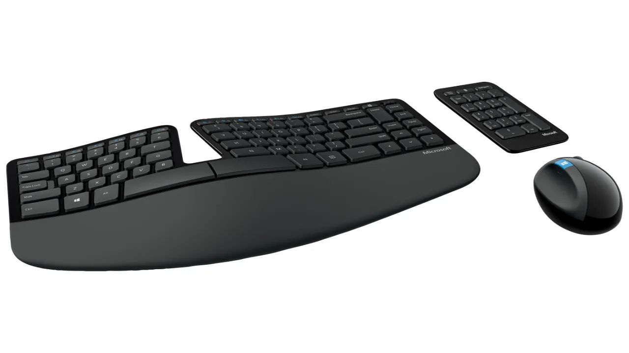 Un clavier ergonomique Microsoft