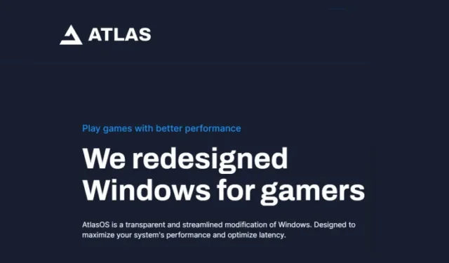 Windows 10 lite gaming-besturingssysteem genaamd AtlasOS verwijdert belangrijke functies zoals Defender, Systeemherstel