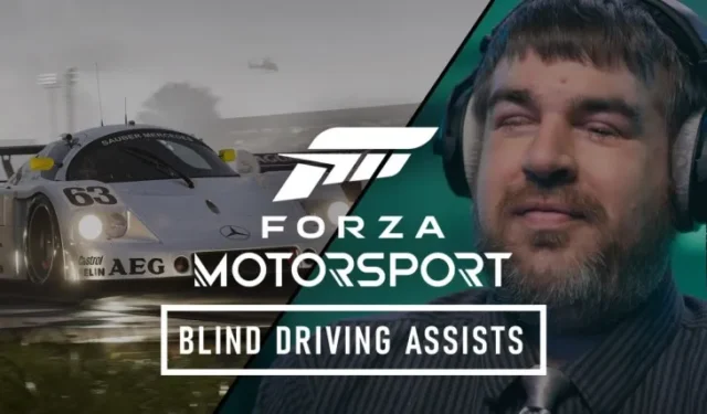 Le straordinarie opzioni di accessibilità di Forza Motorsport aiuteranno persino i giocatori non vedenti a gareggiare