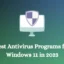 5 meilleurs programmes antivirus pour Windows 11 en 2023