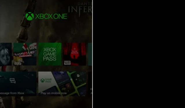 Xbox One ブラック スクリーン: 原因と修正方法