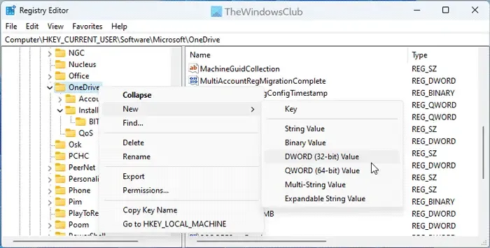 Comment modifier l'heure de verrouillage de OneDrive Personal Vault dans Windows 11/10